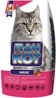 Пан Кот МІКС - Сухий корм для дорослих котів Пан Кот Микс 10кг