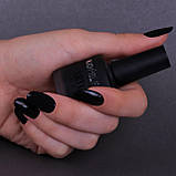 Лак для нігтів Komilfo ArtiLux 029 (чорний, емаль), 8 мл, фото 3