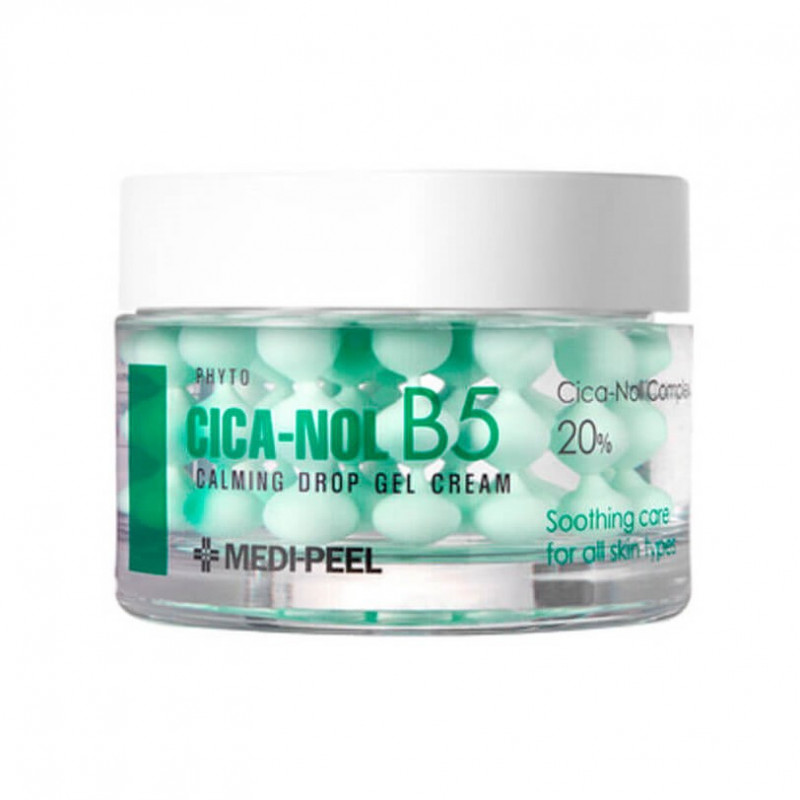 Заспокійливий капсульний крем-гель MEDI-PEEL Phyto CICA-Nol B5 Calming Drop Gel Cream 50ml, фото 1