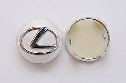 Ковпачки/заглушки для литих дисків Lexus 62мм Срібло
