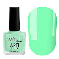Лак для нігтів Komilfo ArtiLux 033 (м'ятний, емаль), 8 мл