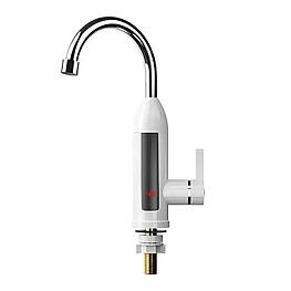 Проточний водонагрівач з екраном RX-012 проточний бойлер кран для кухні моментальний нагрів води