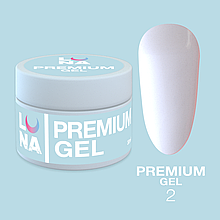 Гель для нарощування Premium Gel №02 15 ml LunaMoon