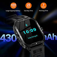 COLMI P76 1,96 " розумний годинник для чоловіків, Bluetooth, color black