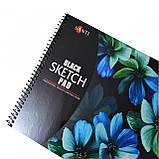 Альбом з чорним папером SANTI, А4, 32 л., 150 г/м2, 1 шт (742608), фото 3