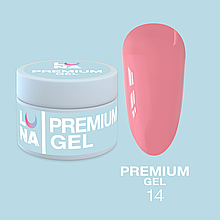 Гель для нарощування Premium Gel №14 15 ml LUNAmoon