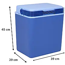 Термобокс Bo-Camp Arctic 32 Liters Blue, 32 л | Ізотермічний термоконтейнер для збереження температури продуктів і напоїв, фото 2