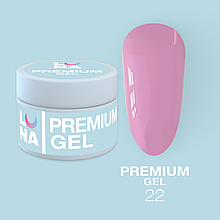 Гель для нарощування Premium Gel №22 15 ml LUNAmoon