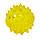 Масажер Су Джок м'ячик 4 см "Їжачок" Жовтий, кулька з шипами для масажу - Су Джок для пальців рук, фото 2