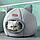 Будиночок для кота Aoxin Silver 35х35х34см лежанка для котів - теплий для кошенят | хатка для кішки, фото 8