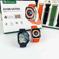 Комплект. Смарт годинник 8 серії Smart Watch H 100 Ultra