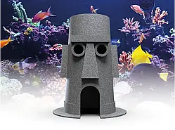 Будиночок Squidward для акваріума