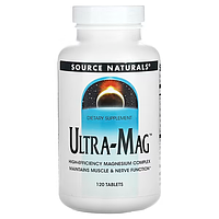 Source Naturals, Ультра магний, 120 таблеток