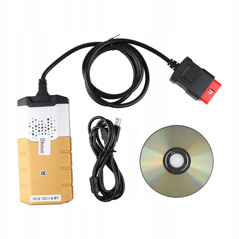 Мультимарковий Автосканер Delphi ds1507 original Bluetooth/USB V3 Gold