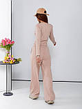 Костюм брючний прогулянковий рубчик, фото 3