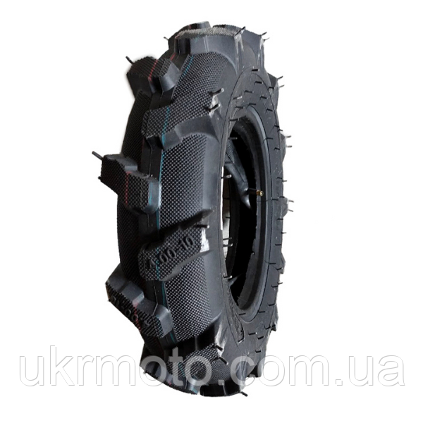 Покришка 4.00-10 на мотоблок із камерою, фото 1
