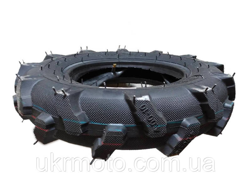 Шина 4.00-10 на мотоблок із камерою, фото 1