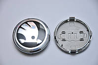 Колпачки 61мм с логотипом Skoda для дисков ауди 4M0601170 8T0601170
