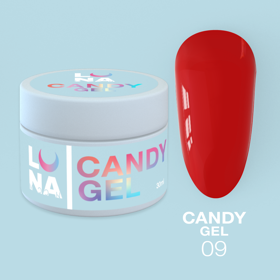 Гель для нарощування Candy Gel №9 15ml LUNAmoon