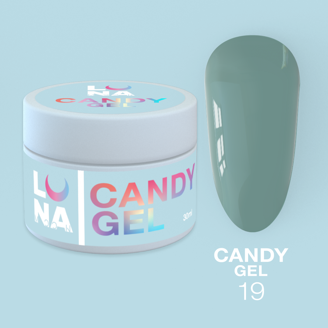 Гель для нарощування Candy Gel №19 15ml LUNAmoon