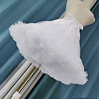 Подъюбник под юбку пышный 45 см талия от 55 см до 90 см Белый