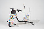 Дріфт Карт Drift-Trike Mini Pro Білий графити, фото 5