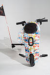 Дріфт Карт Drift-Trike Mini Pro Білий графити, фото 3