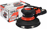 Шліфмашина пневматична ексцентрикова Yato YT-09739, фото 3