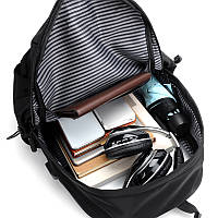 Тор! Рюкзак міський 3030 для ноутбука 16" з USB роз'ємом 20-35 л Black