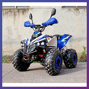 Квадроцикл електричний із мотором 48V1000W SN-EA66 квадроцикл дорослий із ланцюговим приводом синій