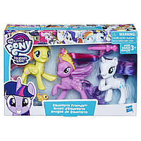 Набір з трьох поні My Little Pony Toy Twilight Sparkle, Rarity & Fluttershy