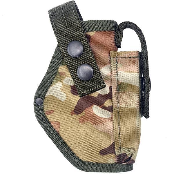 Кобура поясна ПМ із чохлом під магазин (oxford 600d, мультикам), фото 1