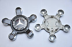 Ковпачки Mercedes 135mm 8R0601165, для дисків АУДІ (основа ковпачок Ауді з наклейкою Мерседес)