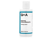 Тонизирующий лосьон с гиалуроновой кислотой Q+A Marine Hyaluronate Toning Lotion 100 ml