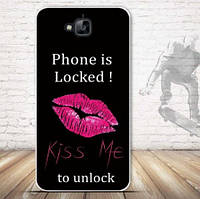 Оригинальный чехол панель накладка для Huawei Y6 Pro с картинкой Kiss me