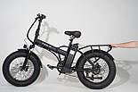 Електричний велосипед фетбайк Fatbike Tesla (750W 48V 21Ah), фото 3