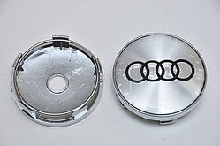 Audi 60 мм Ковпачки/заглушки для литих дисків ауді