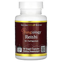 Грибы Рейши California GOLD Nutrition "Reishi (Ganoderma lucidum)" (90 капсул)