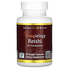 Гриби Рейші California GOLD Nutrition "Reishi (Ganoderma lucidum)" (90 капсул)