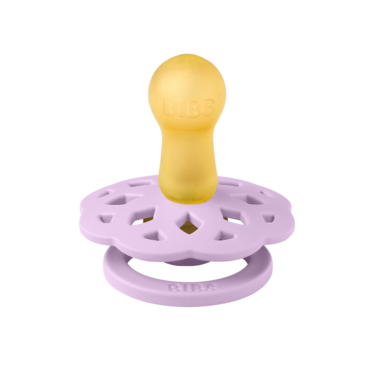 Пустушка BIBS Boheme Latex Round (кругла) – Violet Sky - 0-6міс., фото 1