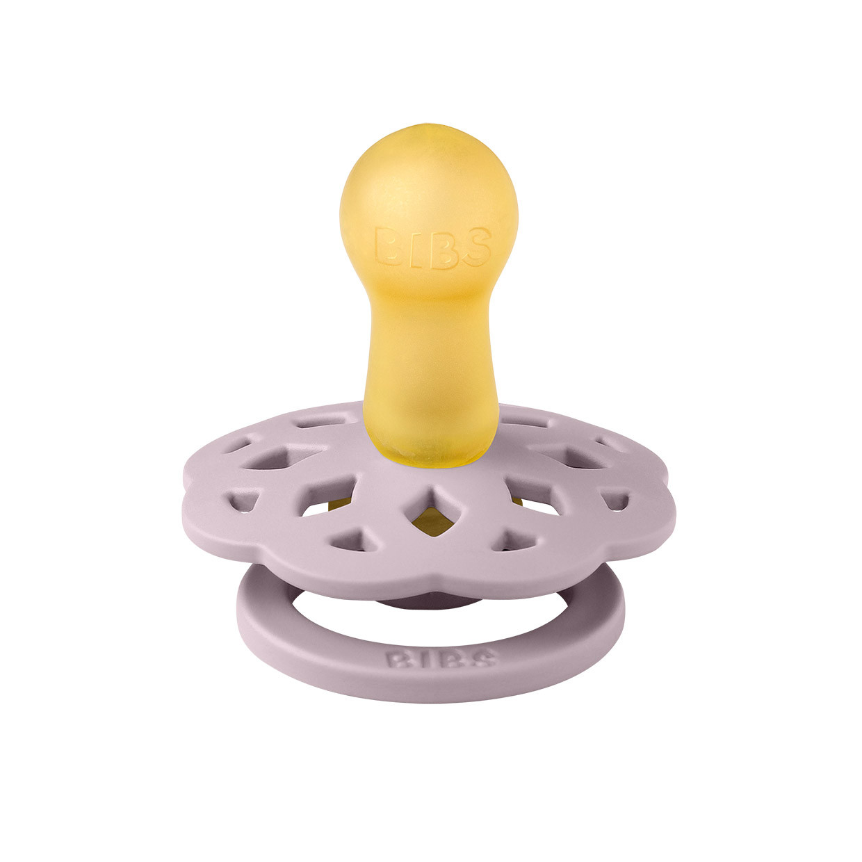 Пустушка BIBS Boheme Latex Round (кругла) – Dusky Lilac - 0-6міс., фото 1