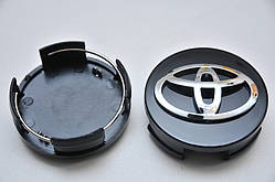 Ковпачки/заглушки ЧОРНІ для дисків Тойота 62 мм Toyota