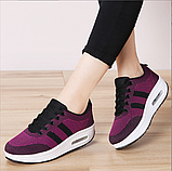 Повітропроникні кросівки на літо жіночі, літні кросівки жіночі, кросівки для спортзалу, фото 7
