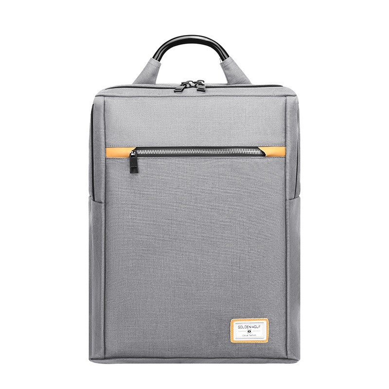 Тканинний міський рюкзак Golden Wolf GB00362 для ноутбука до 15,6, USB-портом і трьома відділеннями, 22 л