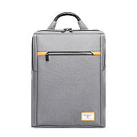 Тканевый городской рюкзак Golden Wolf GB00362 для ноутбука до 15,6, USB портом и тремя отделениями, 22л