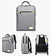 Тканинний міський рюкзак Golden Wolf GB00362 для ноутбука до 15,6, USB-портом і трьома відділеннями, 22 л, фото 2