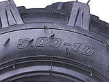 Гума на мотоблок 5.00-10 з камерою, фото 4