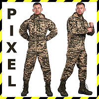 Военный Тактический Костюм Камуфляжный Пиксель Тактический боевой Костюм пиксель ЗСУ Военные костюмы