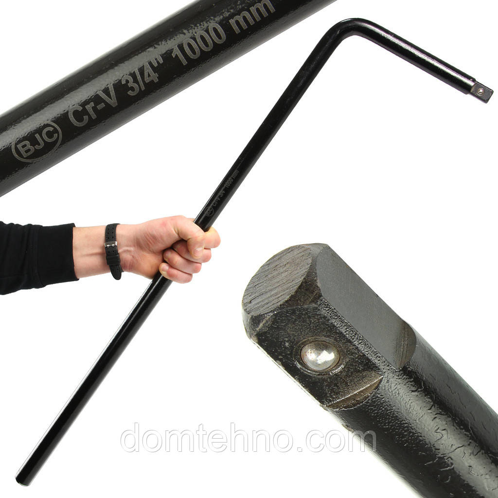 Ключ торцевий із ручкою для коліс 3/4 дюйма 1000 мм тип L M58238 вороток Mar-Pol