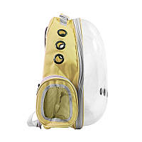 Тор! Рюкзак-переноска для кошек Taotaopets 252203 Panoramic 35*25*42cm Yellow